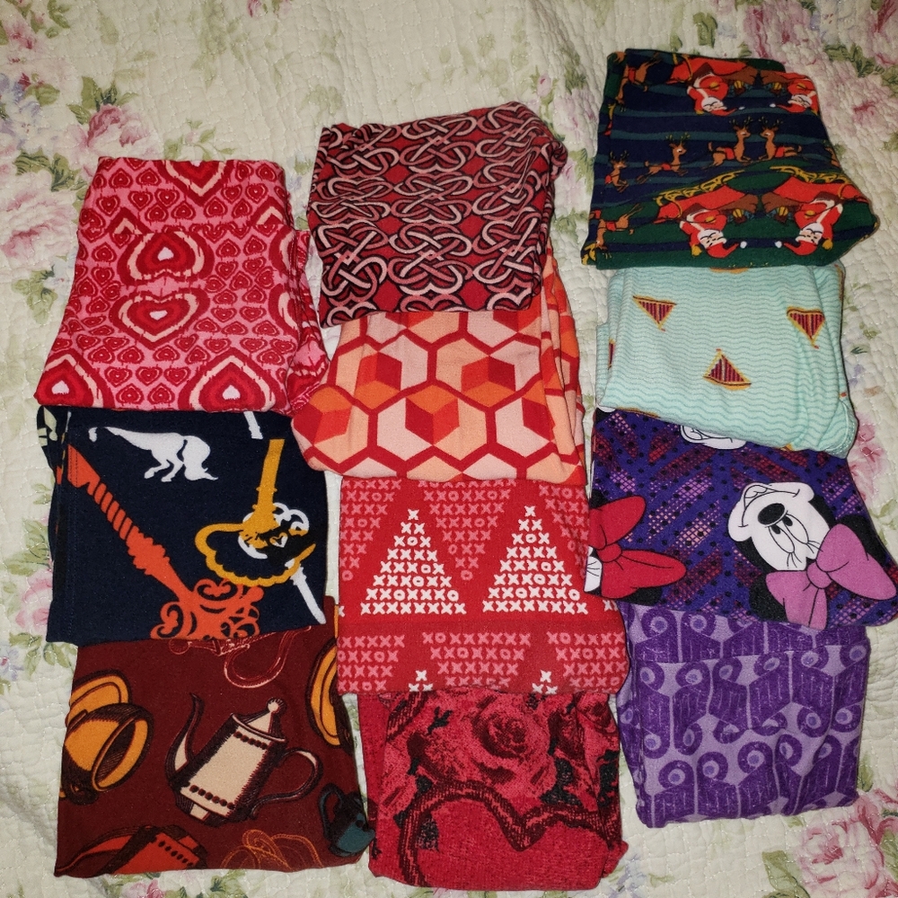 Girls lularoe tights S/M